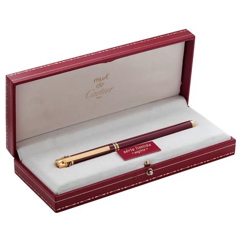 price of cartier pen|cartier fountain pen for sale.